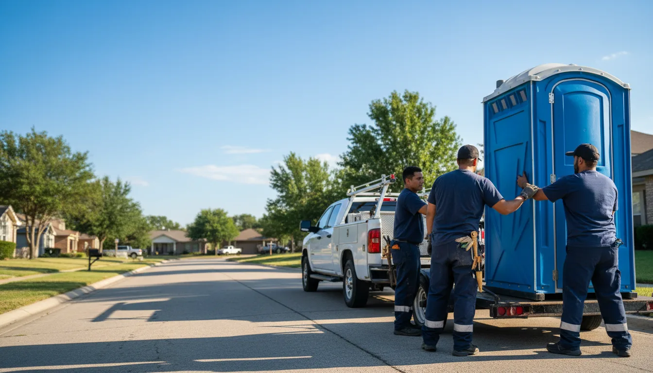 Portable Toilet Rental in Burlington, IA near me